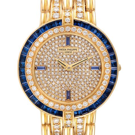 patek philippe diamond ladies watch